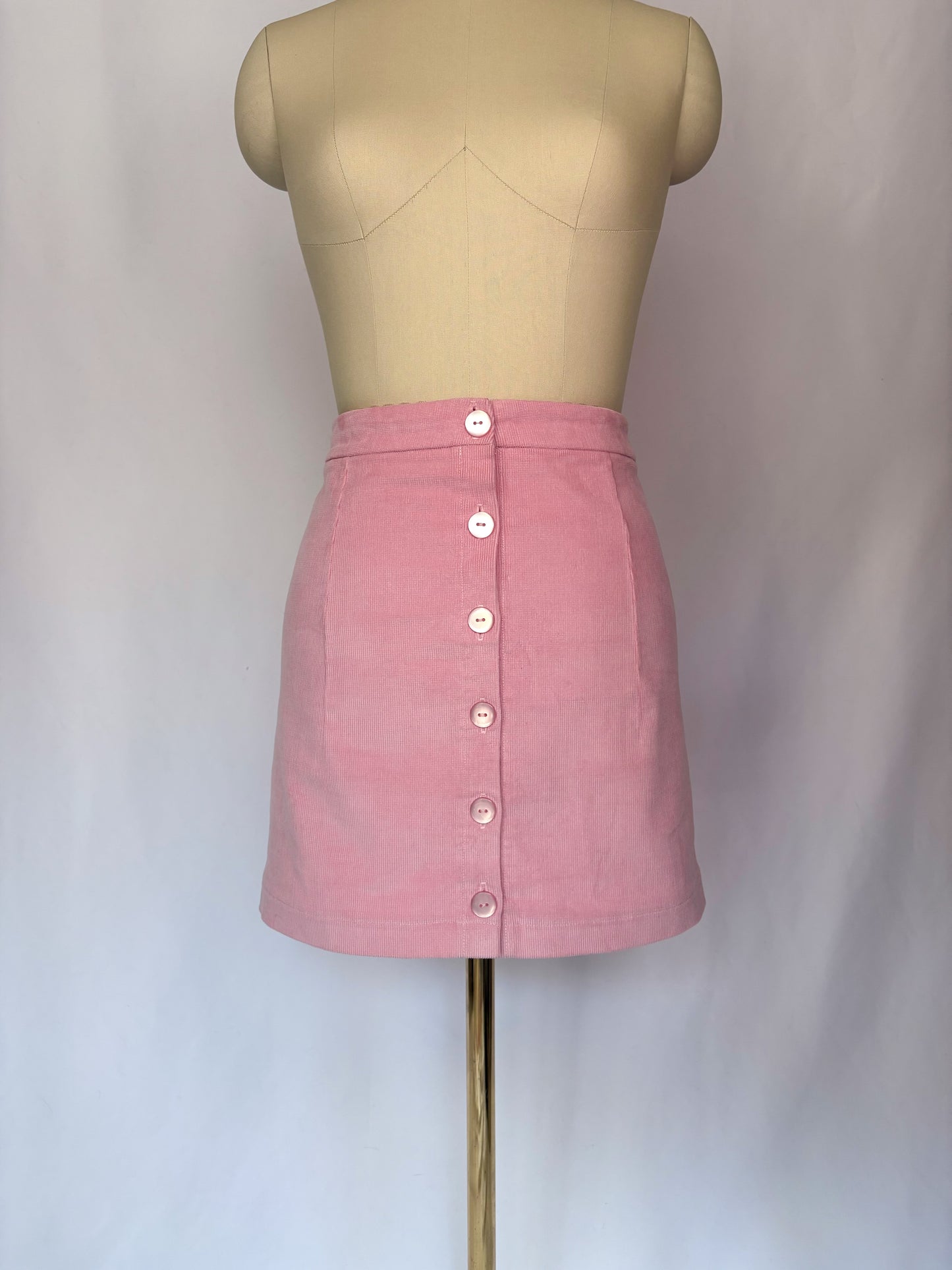 Rosarium Short Corduroy Skirt