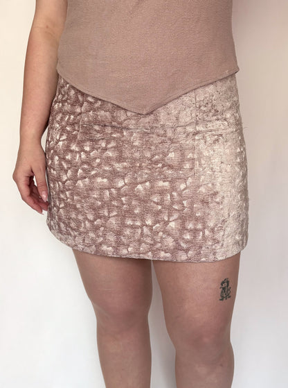 Shimmery Mauve Skirt