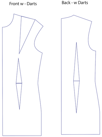 FREE Size 8 Bodice Block & Pattern Grading Instructions
