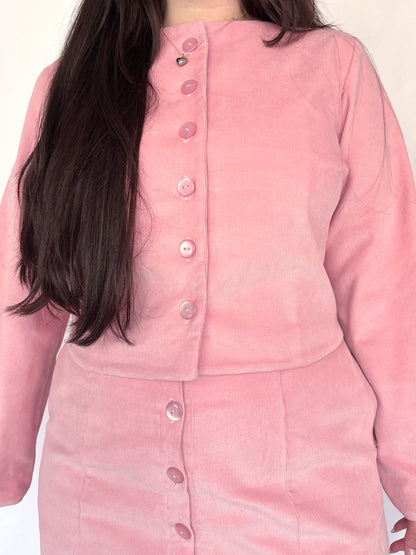 Pink Corduroy Jacket