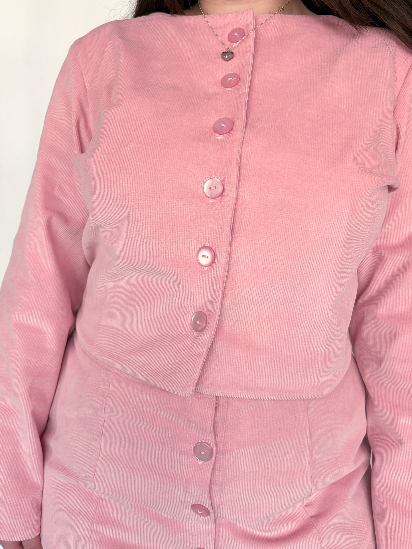 Pink Corduroy Jacket