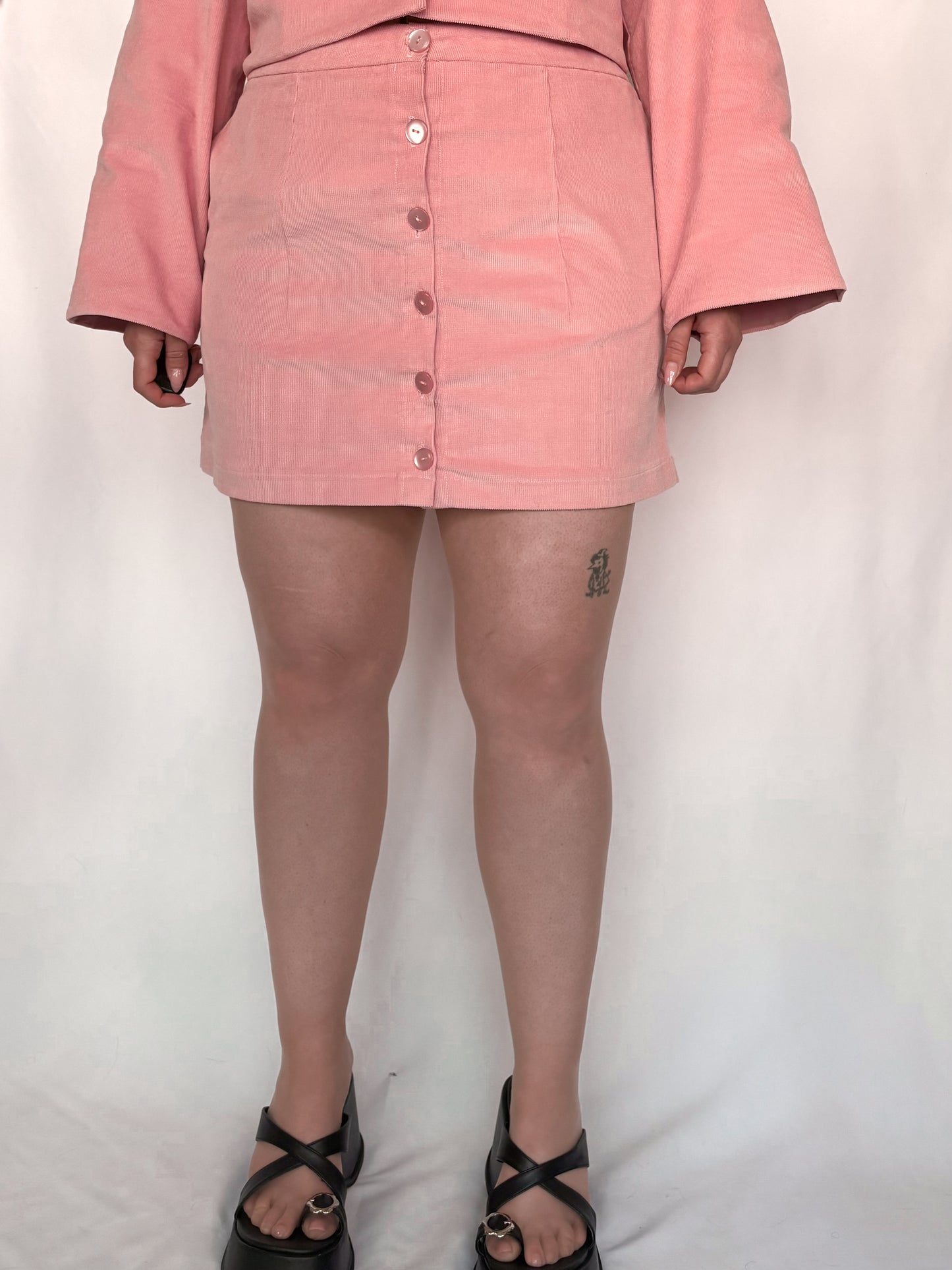 Rosarium Short Corduroy Skirt