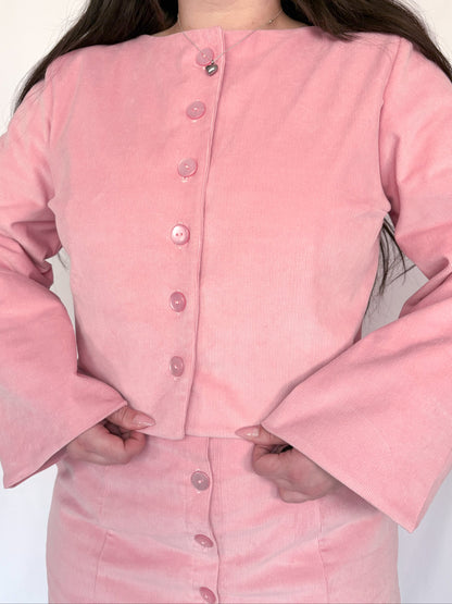 Pink Corduroy Jacket